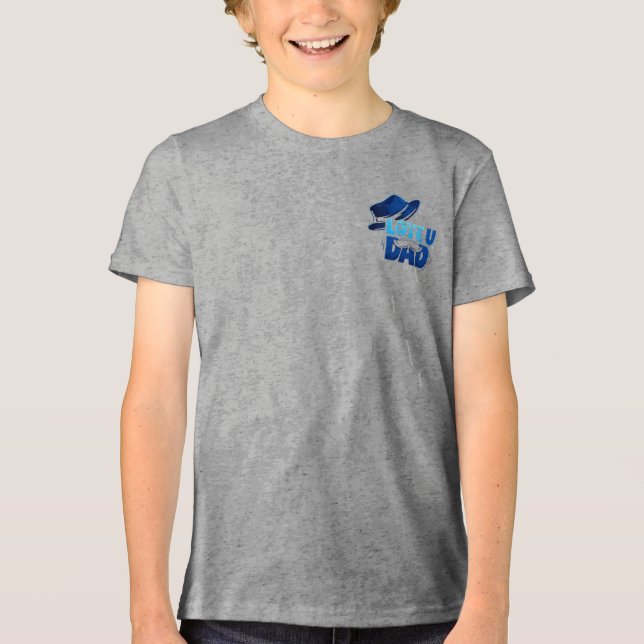 T-shirt En Tri-matière father's day (Recto)