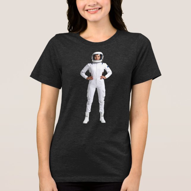 T-shirt En Tri-matière Femme spatiale (Recto)