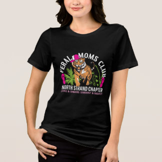 T-shirt En Tri-matière Feral Moms Club - Couleur foncée