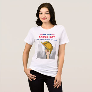 T-shirt En Tri-matière Fier Travailleur - T-shirt Travail et Dédication"