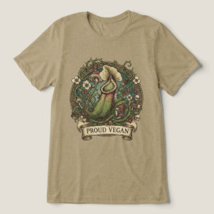 T-shirt En Tri-matière Fier vegan drôle