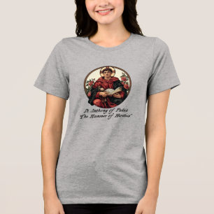 T-shirt En Tri-matière Fierce Faith St. Anthony's Power Unleashed