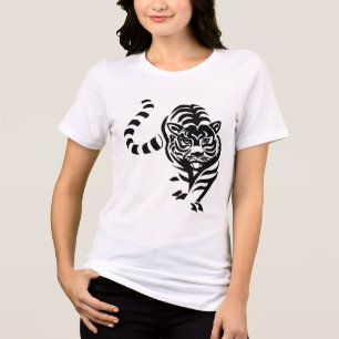 T-shirt En Tri-matière Fierce Grace - Tri-Blend Graphique pour femmes Tig