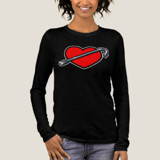 T-shirt En Tri-matière Fierce Heartbreaker Anime Hearts Crowbar Design