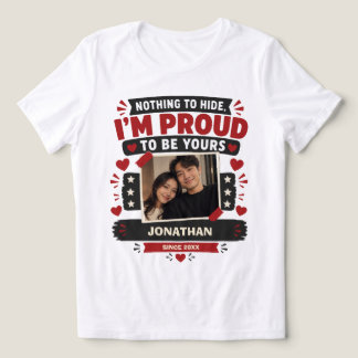 T-shirt En Tri-matière Fière de être Votre Personnalisé