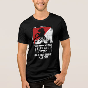 T-shirt En Tri-matière Fierté du 11e régiment de cavalerie blindée