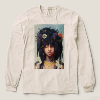 T-shirt En Tri-matière Fille à couronne de fleurs