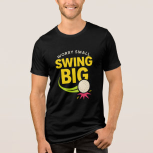 T-shirt En Tri-matière Flèche Grande, Inquiète Petite Motivation