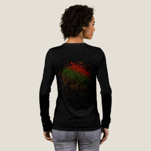 T-shirt En Tri-matière Fleur d'émbre de forêt