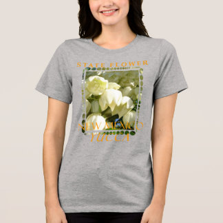 T-shirt En Tri-matière Fleur du Territoire du Nouveau-Mexique Yucca