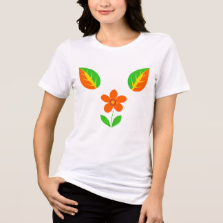 T-shirt En Tri-matière fleurs