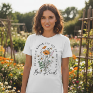 T-shirt En Tri-matière Fleurs d'abeilles vintages et sauvages