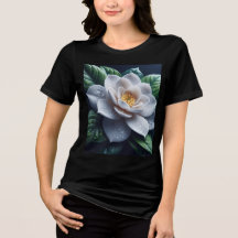 Floral Gardenia blanc