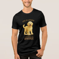 Fluffy Friend Forever - Goldendoodle Graphic Shirt