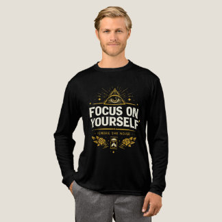 T-shirt En Tri-matière Focus on Yourself – Ignore the Noise | Self Growth