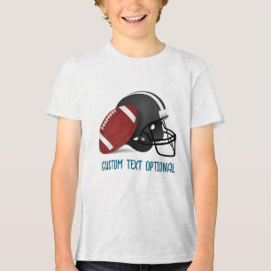 T-shirt En Tri-matière Football et Casque