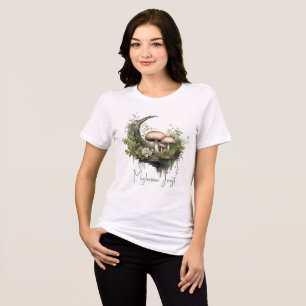 T-shirt En Tri-matière Forêt de champignons enchantée