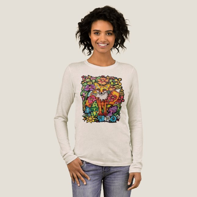 T-shirt En Tri-matière Foxy Fox (Recto complet)