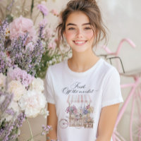 Fraîchement sortie du marché Chariot de fleurs de