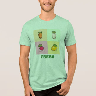 T-SHIRT EN TRI-MATIÈRE FRAIS