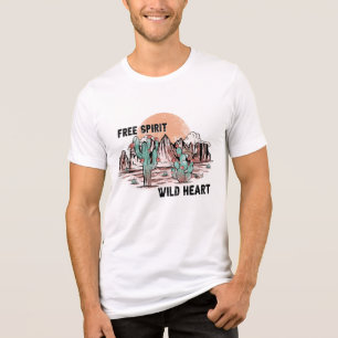 T-shirt En Tri-matière Free Spirit Wild Heart