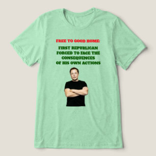 T-shirt En Tri-matière Free to Good Home Triblend Shirt