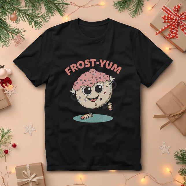 T-shirt En Tri-matière Frost-yum - Funny Christmas Cookie Pun (Créateur téléchargé)