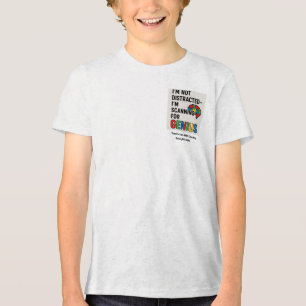 T-shirt En Tri-matière Fruit Avec Le TDAH*, J'Apprends Différemment