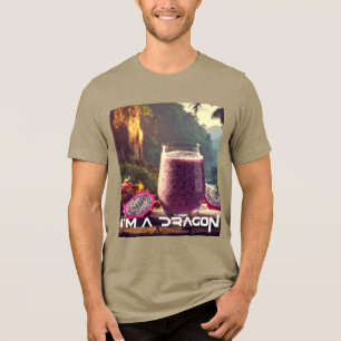 T-shirt En Tri-matière FRUIT DRAGON ROUGE (Venus Pitahaya) - FRUITS EXOTI