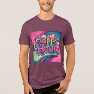 T-shirt En Tri-matière Fun & Vibrant Party Tee