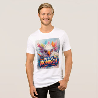 T-shirt En Tri-matière Funny Colorful Bird "You're Weird" Design