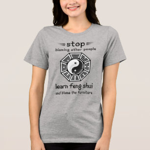 T-shirt En Tri-matière Funny Feng Shui Nouvel Âge