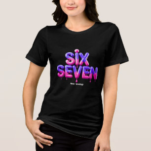 T-shirt En Tri-matière Funny Six Sept 67 Mème Gen Alpha Style Viral Cool