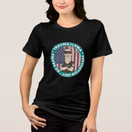 T-shirt En Tri-matière Funny Trauma Llama Prevention Unit T-shirt Médical