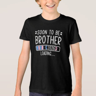 T-shirt En Tri-matière Futur Frère 2026 Vêtements pour l'Arrivée du Nouve