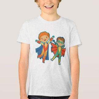 T-shirt En Tri-matière Garçons supers héros mignons