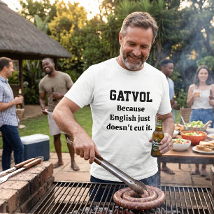 T-shirt En Tri-matière Gatvol - Drôle d'argot sud-africain