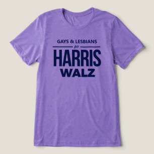 T-shirt En Tri-matière Gays et lesbiennes pour Harris Walz