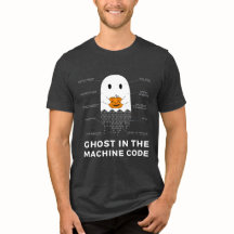 Ghost in the Machine Code, Funny Coder Halloween
