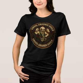 T-shirt En Tri-matière Ghoul Grounds Guild Horreur Café Halloween