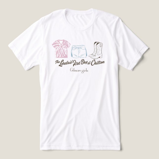 T-shirt En Tri-matière Gilmore Girls Lorelai Chilton (Design Recto)