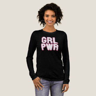 T-shirt En Tri-matière Girl Power Lettering