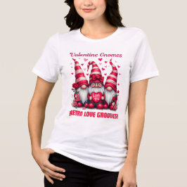 T-shirt En Tri-matière Gnomes Valentines Revelin, Valentine Retro