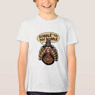 T-SHIRT EN TRI-MATIÈRE GOBELEZ JUSQU'À VOUS EFFONDRER