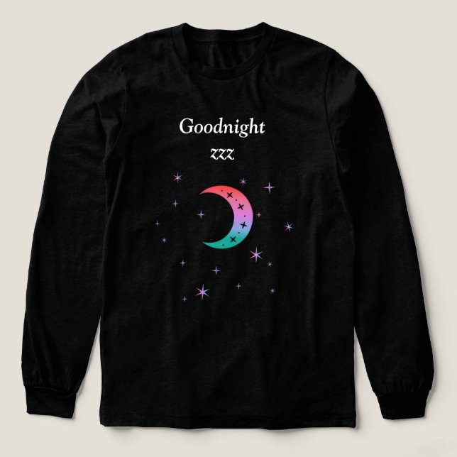 T-shirt En Tri-matière "goodnight", Sleep wear for every day (Motif devant)