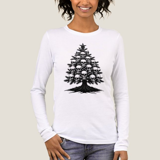 T-shirt En Tri-matière Gothic Christmas Tree II (Recto)