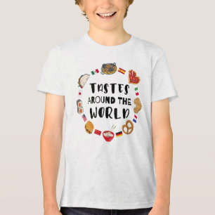 T-shirt En Tri-matière Goûts à travers le monde