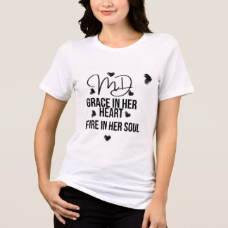 T-shirt En Tri-matière Grace & Fire - Donner du pouvoir au Tee**