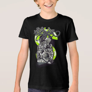T-shirt En Tri-matière Graffiti Hustle : Les rues parlent