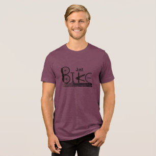 T-shirt En Tri-matière Graffiti "Just Bike" de Bike Parts & Tire Traces